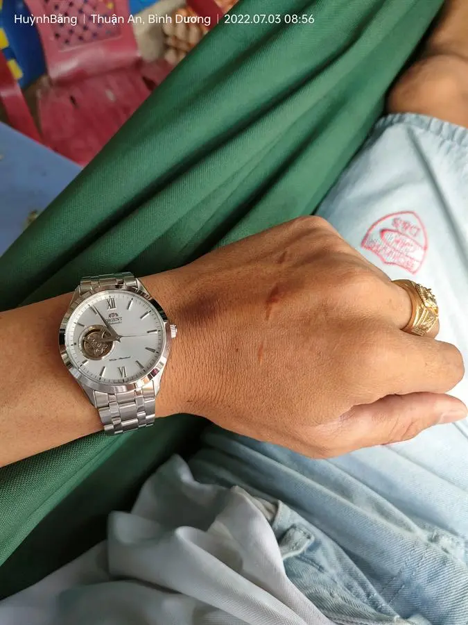 Khách hàng review Đồng hồ ORIENT 38.3 mm Nam FAG03001W0 4