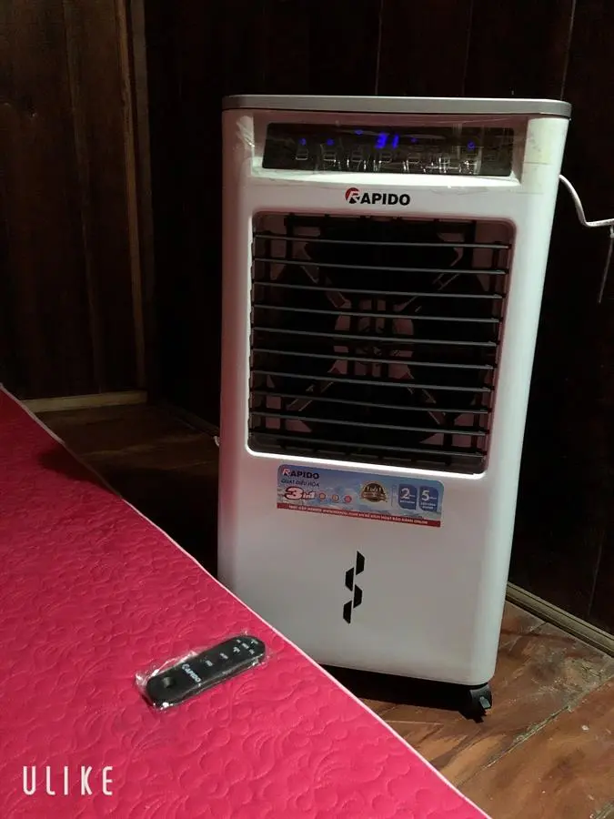 Khách hàng review Quạt điều hòa Rapido 3000D 40W 15