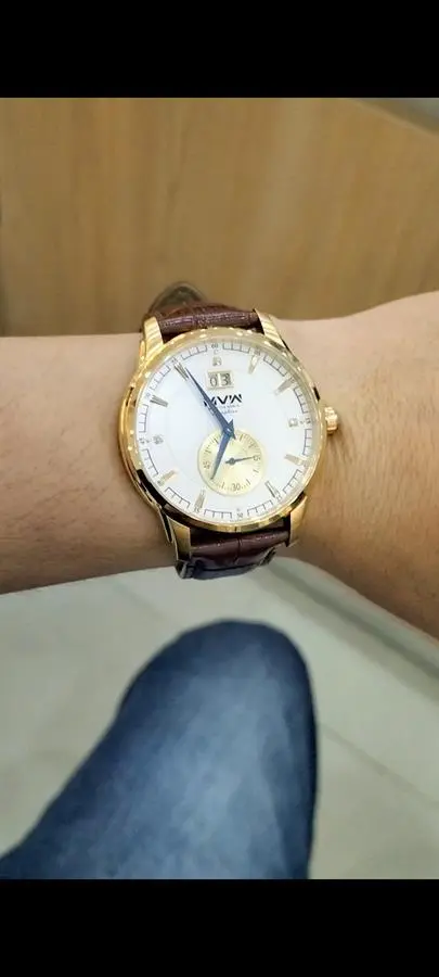 Khách hàng review Đồng hồ MVW 42 mm Nam ML048-01 4