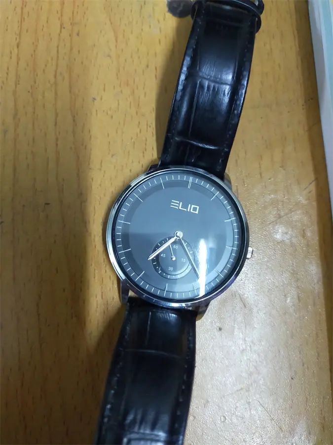 Khách hàng review Đồng hồ ELIO 41 mm Nam EC011-01 2