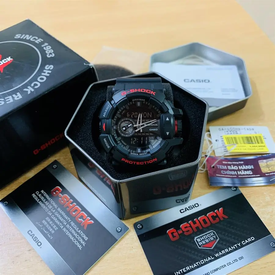 Khách hàng review Đồng hồ G-SHOCK 51.9 mm Nam GA-400HR-1ADR 9