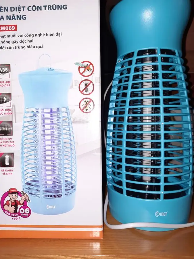 Khách hàng review Đèn diệt côn trùng đa năng Comet CM069 15