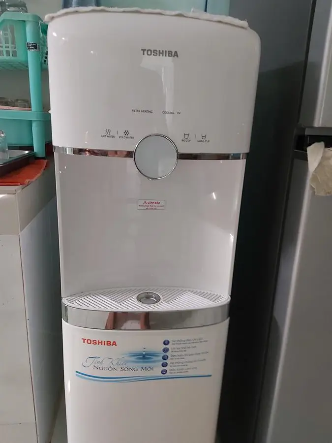Khách hàng review Máy lọc nước RO nóng lạnh Toshiba TWP-W1643SV(W) 4 lõi 8