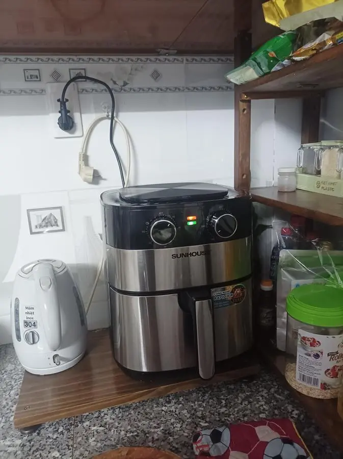 Khách hàng review Nồi chiên không dầu Sunhouse 6 lít SHD4026 72