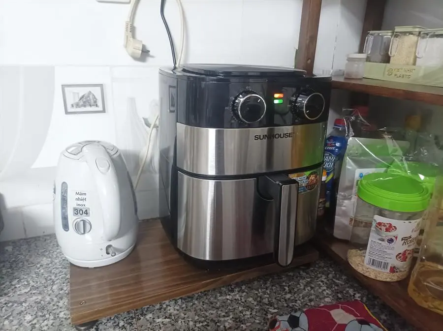 Khách hàng review Nồi chiên không dầu Sunhouse 6 lít SHD4026 70