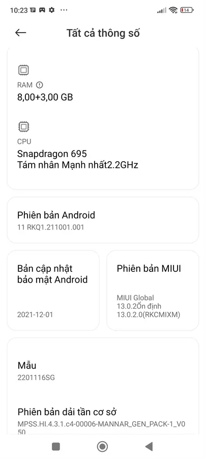 Khách hàng review Điện thoại Xiaomi Redmi Note 11 Pro 5G 6