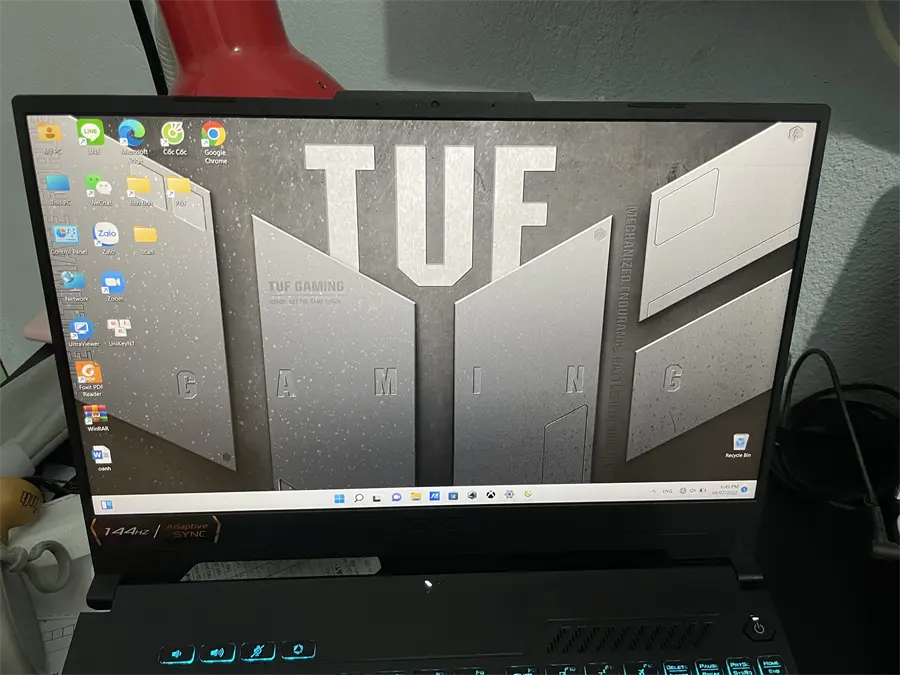 Khách hàng review Laptop Asus TUF Gaming F15 FX507ZC i7 12700H/8GB/512GB/4GB RTX3050/144Hz/Win11 (HN124W) 9