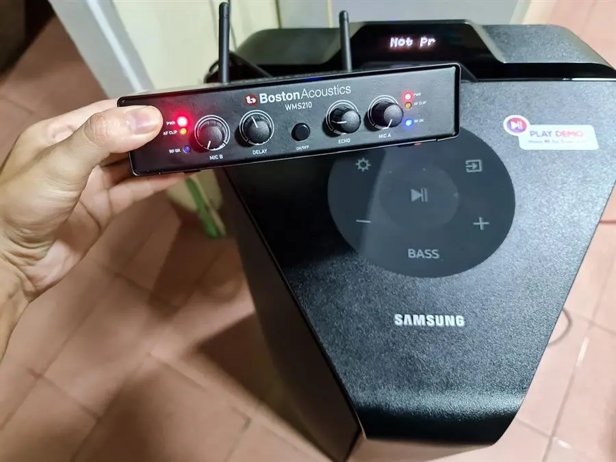 Khách hàng review Loa tháp Samsung MX-T70/XV 1500W 21