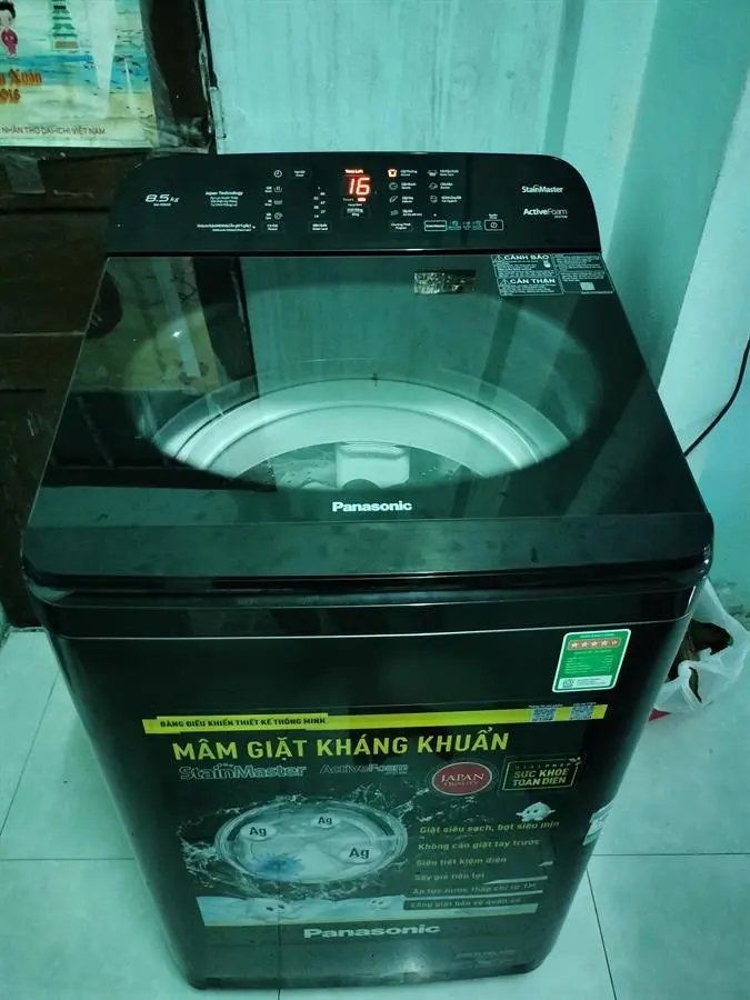 Khách hàng review Máy giặt Panasonic 8.5 Kg NA-F85A9BRV 229