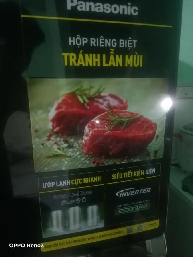 Khách hàng review Tủ lạnh Panasonic Inverter 234 lít NR-TV261BPKV 56