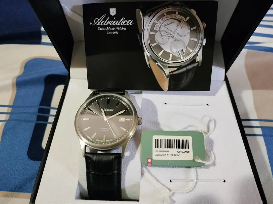 Khách hàng review Đồng hồ ADRIATICA 40 mm Nam A1171.4216Q 12