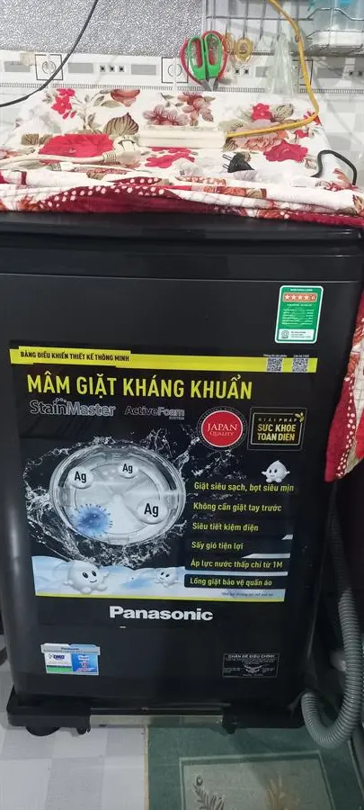 Khách hàng review Máy giặt Panasonic 8.5 Kg NA-F85A9BRV 227