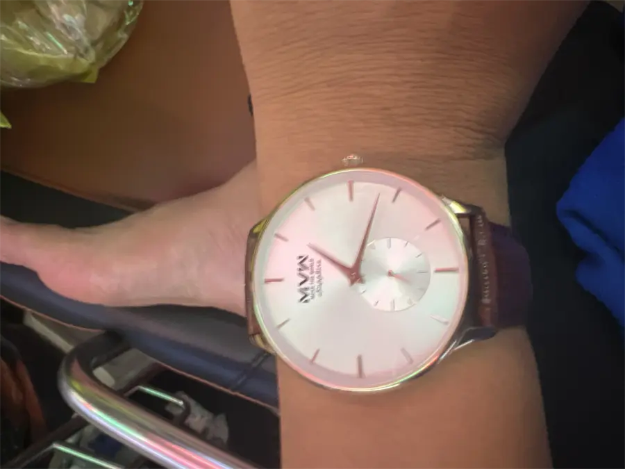 Khách hàng review Đồng hồ MVW 42 mm Nam ML065-01 5