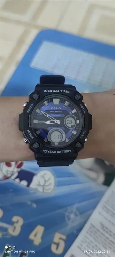 Khách hàng review Đồng hồ Casio 51 mm Nam AEQ-120W-2AVDF 3