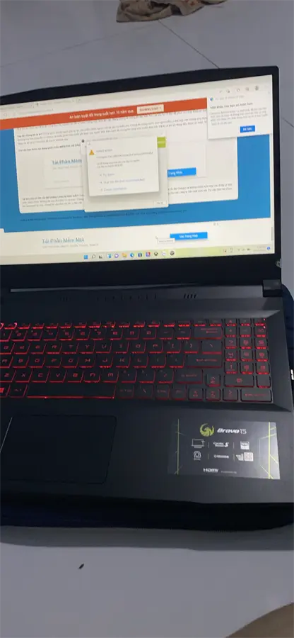 Khách hàng review Laptop MSI Gaming Bravo 15 B5DD R5 5600H/8GB/512GB/4GB RX5500M/Balo/Chuột/Win11 (279VN) 5