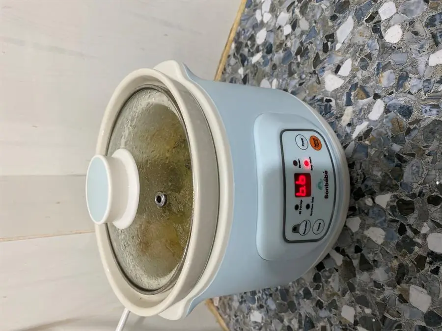 Khách hàng review Nồi nấu chậm Bonbébé 1 lít BB-38 Xanh 4