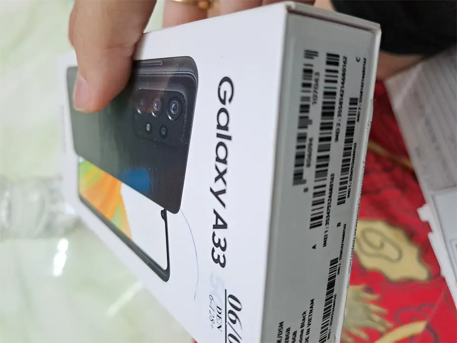 Khách hàng review Điện thoại Samsung Galaxy A33 5G 25