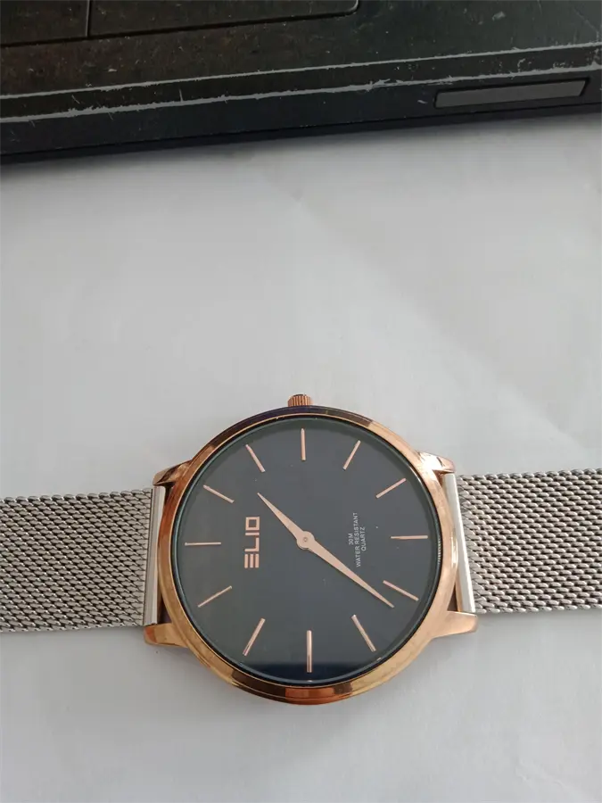 Khách hàng review Đồng hồ ELIO 41 mm Nam ES045-02 9