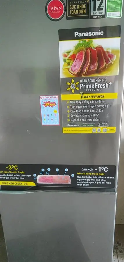 Khách hàng review Tủ lạnh Panasonic Inverter 255 lít NR-BV280QSVN 29