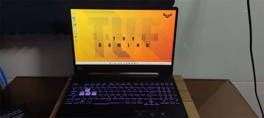 Khách hàng review Laptop Asus TUF Gaming F15 FX506LHB i5 10300H/8GB/512GB/4GB GTX1650/144Hz/Win11 (HN188W) 23