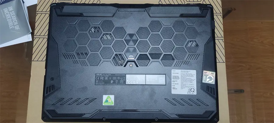 Khách hàng review Laptop Asus TUF Gaming F15 FX506LHB i5 10300H/8GB/512GB/4GB GTX1650/144Hz/Win11 (HN188W) 22