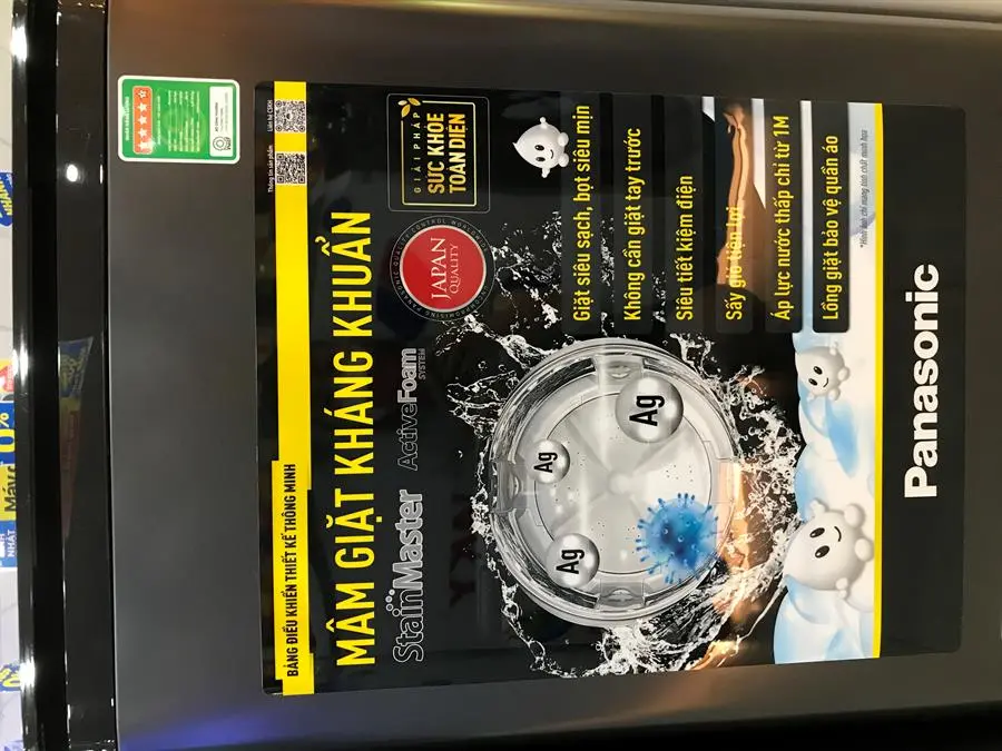 Khách hàng review Máy giặt Panasonic 8.5 Kg NA-F85A9BRV 224
