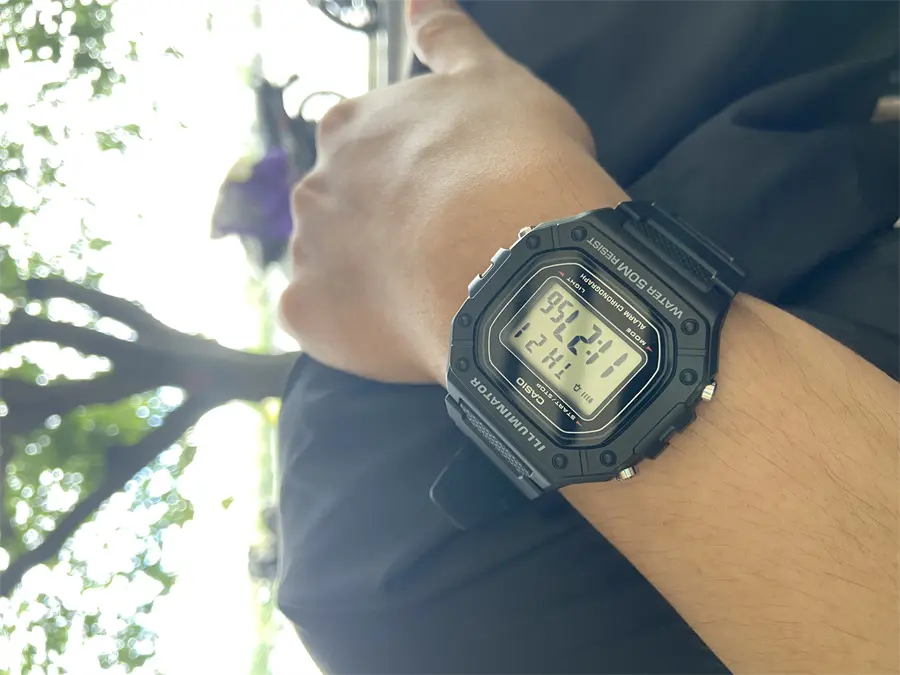 Khách hàng review Đồng hồ CASIO Timeless 43 mm Nam W-218H-1AVDF 9