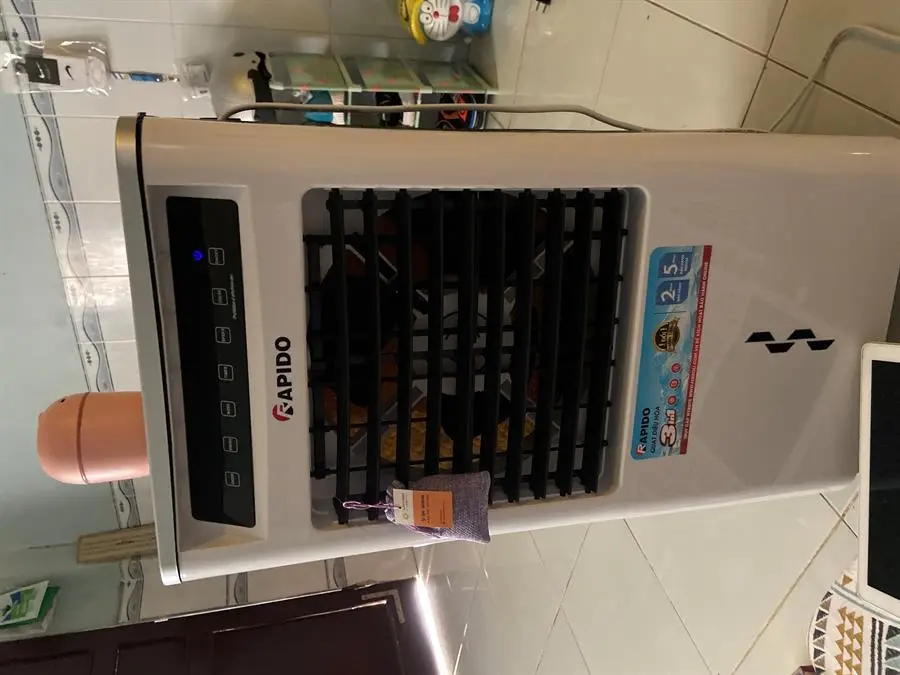 Khách hàng review Quạt điều hòa Rapido 3000D 40W 13