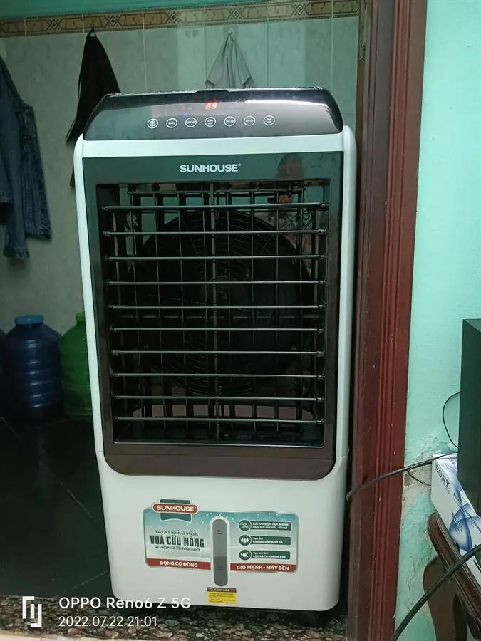 Khách hàng review Quạt điều hòa Sunhouse SHD7727 150W 92