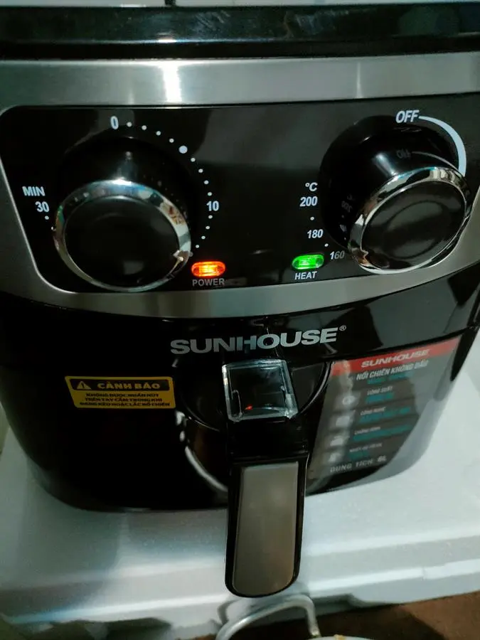 Khách hàng review Nồi chiên không dầu Sunhouse 6 lít SHD4062 28
