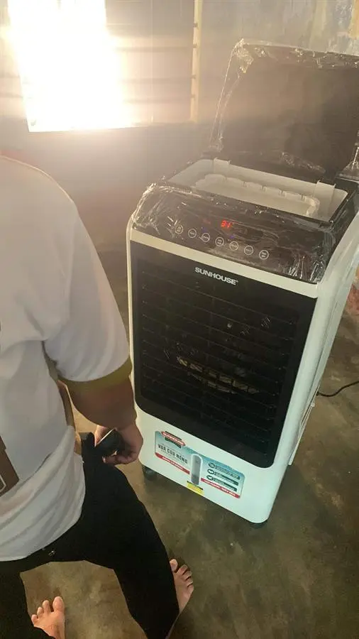 Khách hàng review Quạt điều hòa Sunhouse SHD7727 150W 88