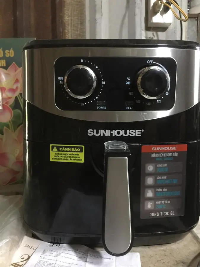 Khách hàng review Nồi chiên không dầu Sunhouse 6 lít SHD4062 26