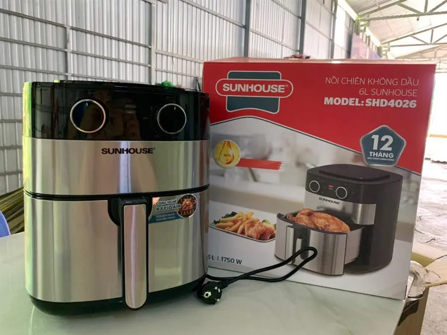 Khách hàng review Nồi chiên không dầu Sunhouse 6 lít SHD4026 53