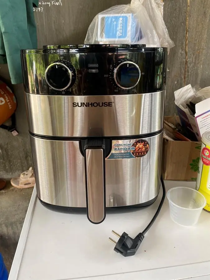Khách hàng review Nồi chiên không dầu Sunhouse 6 lít SHD4026 52