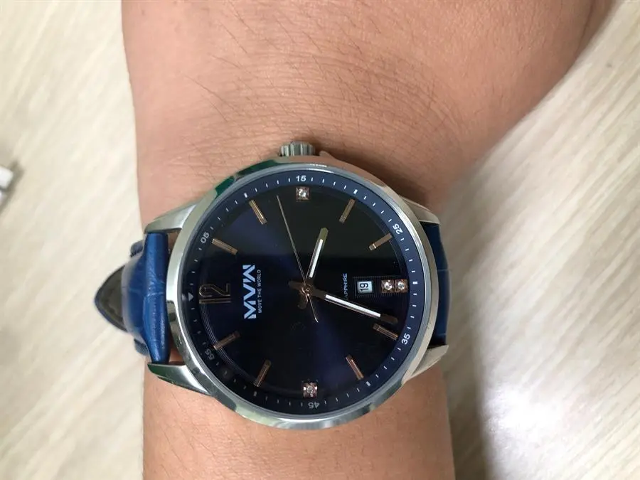 Khách hàng review Đồng hồ MVW 42 mm Nam ML063-01 1