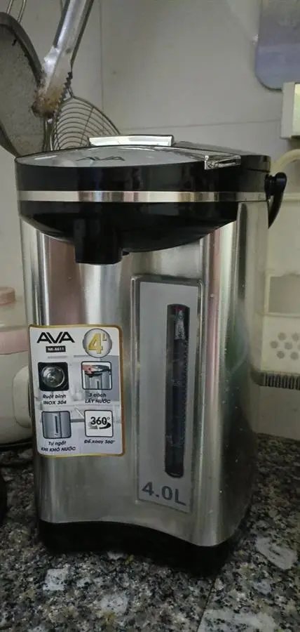 Khách hàng review Bình thủy điện AVA NK-A611 4 lít 21