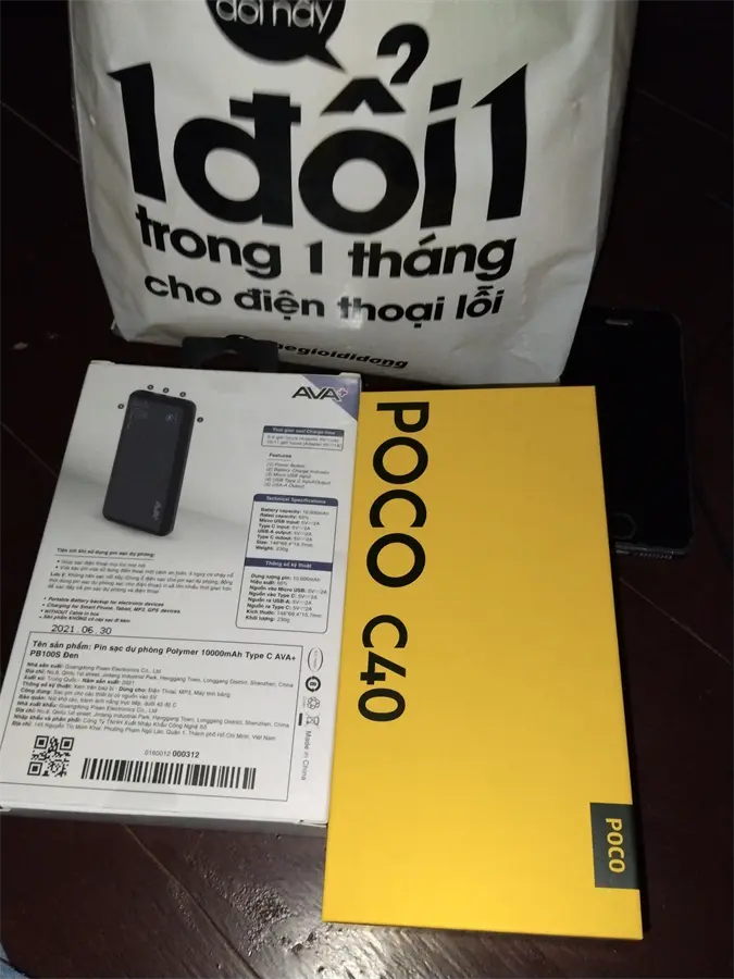 Khách hàng review Điện thoại POCO C40 23