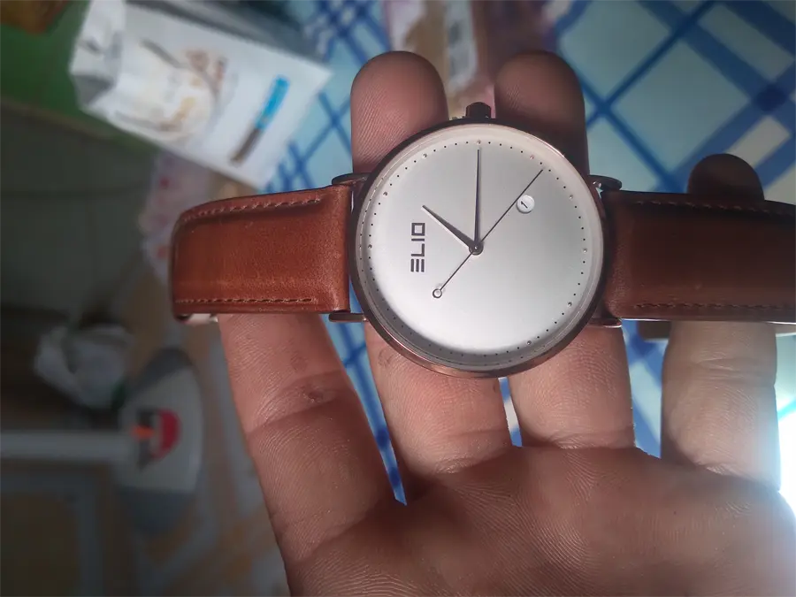 Khách hàng review Đồng hồ ELIO 40 mm Nam EL062-01 2