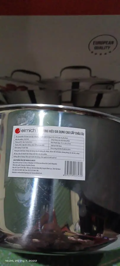 Khách hàng review Bộ nồi quánh inox 3 đáy nắp kính Elmich Trimax XS EL-3743 1