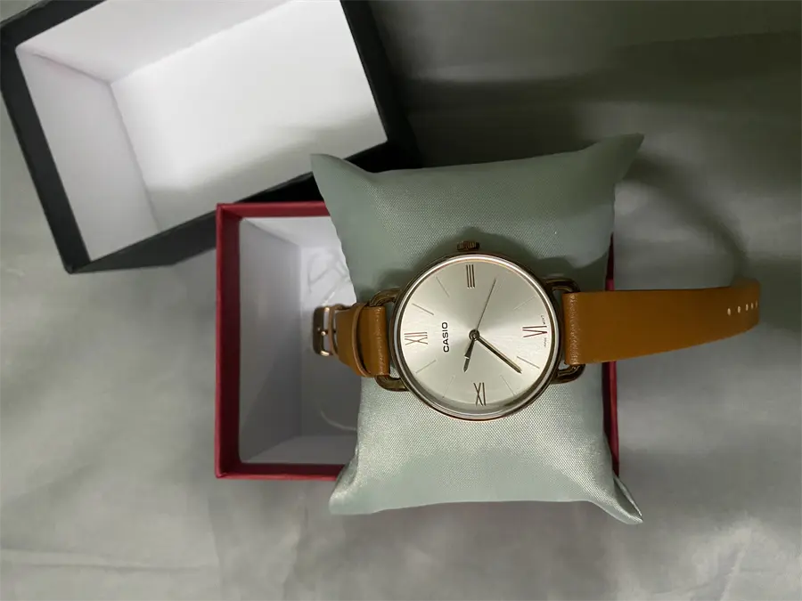 Khách hàng review Đồng hồ CASIO Timeless 34 mm Nữ LTP-E414RL-5ADF 4