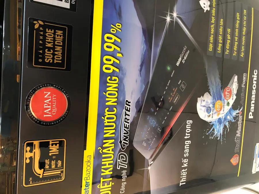 Khách hàng review Máy giặt Panasonic Inverter 11.5 Kg NA-FD11AR1BV 27