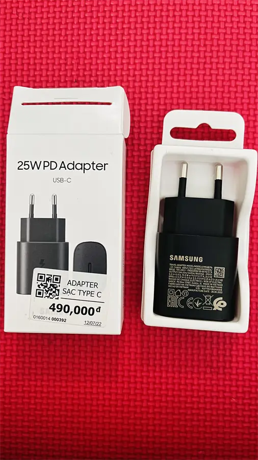 Khách hàng review Sạc nhanh Type-C PD 25W Samsung EP-TA800N 32