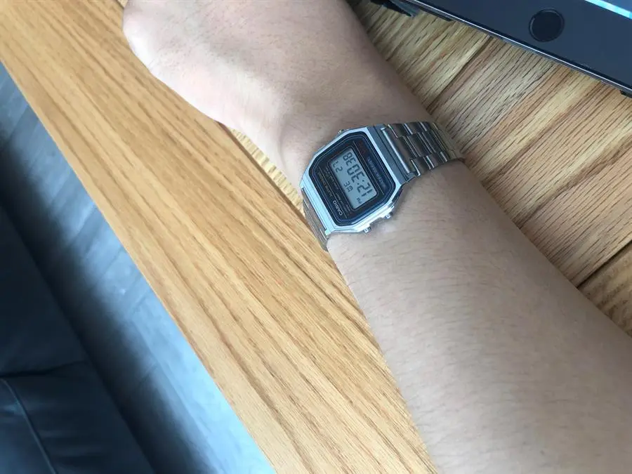 Khách hàng review Đồng hồ CASIO Vintage 30.2 mm Unisex A158WA-1DF 9