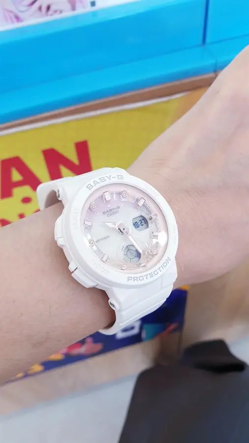 Khách hàng review Đồng hồ BABY-G 38.8 mm Nữ BGA-250-7A2DR 4
