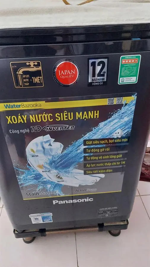 Khách hàng review Máy giặt Panasonic Inverter 11.5 Kg NA-FD11AR1BV 26