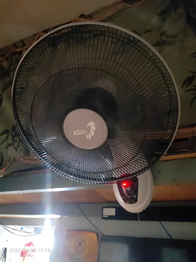 Khách hàng review Quạt treo tường Asia 3 cánh L16006-XV0 55W 13