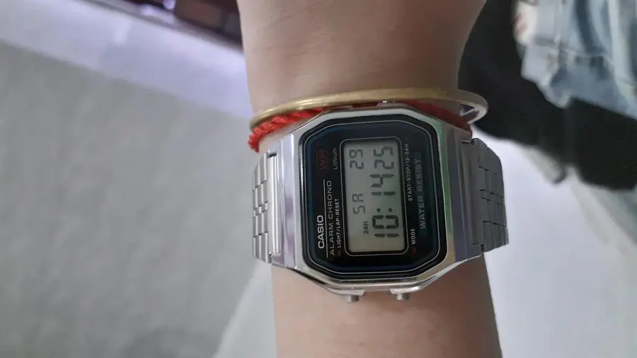 Khách hàng review Đồng hồ CASIO Vintage 33 mm Unisex A159WA-N1DF 3