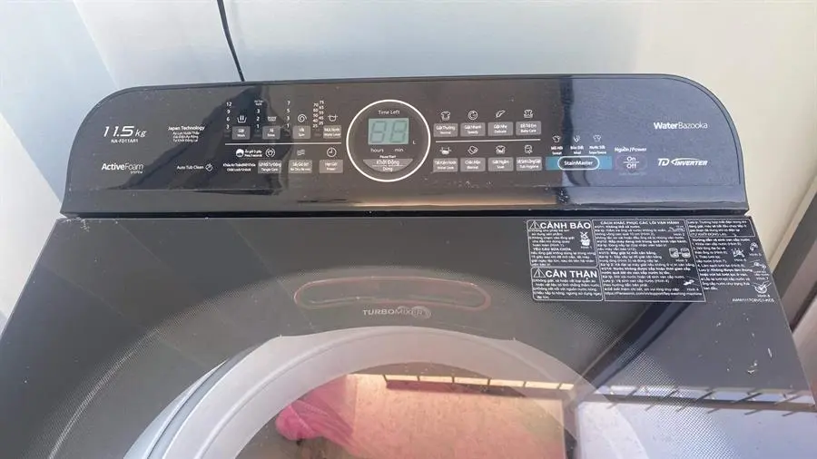 Khách hàng review Máy giặt Panasonic Inverter 11.5 Kg NA-FD11AR1BV 22