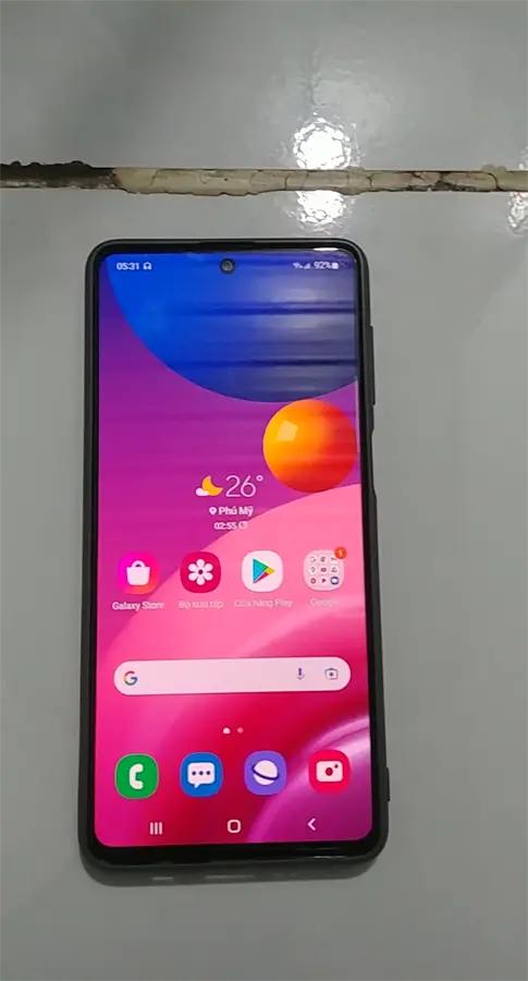 Khách hàng review Điện thoại Samsung Galaxy M51 3