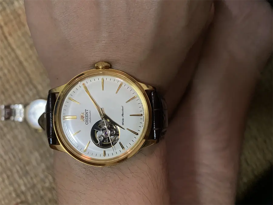 Khách hàng review Đồng hồ ORIENT Bambino 40 mm Nam RA-AG0003S10B 2